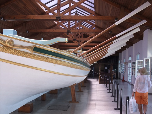 Royal barge at Naval Museum.
Rio de Janeiro, Brazil.