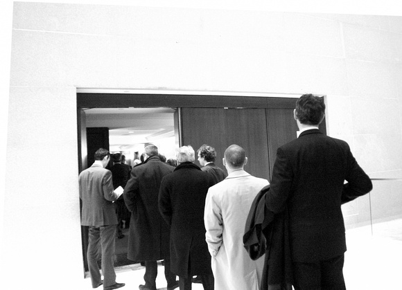 Lines of Chartered Accountants clamouring for space within the AGM.    
ACAUS - AGM and Cocktail - PwC - Wed 2 March 2011